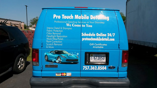 Pro Touch Mobile Detailing van 2008 Ford E350